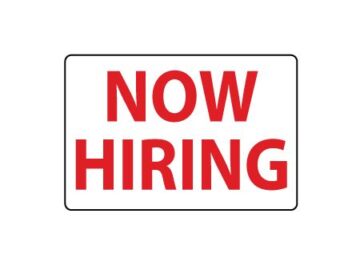 now hiring
