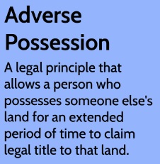Adverse Possession Lawyer
