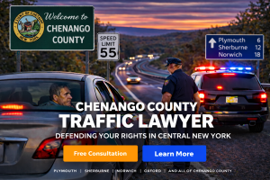 chenango county traffic ticket lawyer attorney