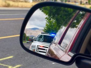 police officer pulled you over