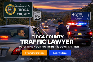 tioga county traffic ticket lawyer attorney